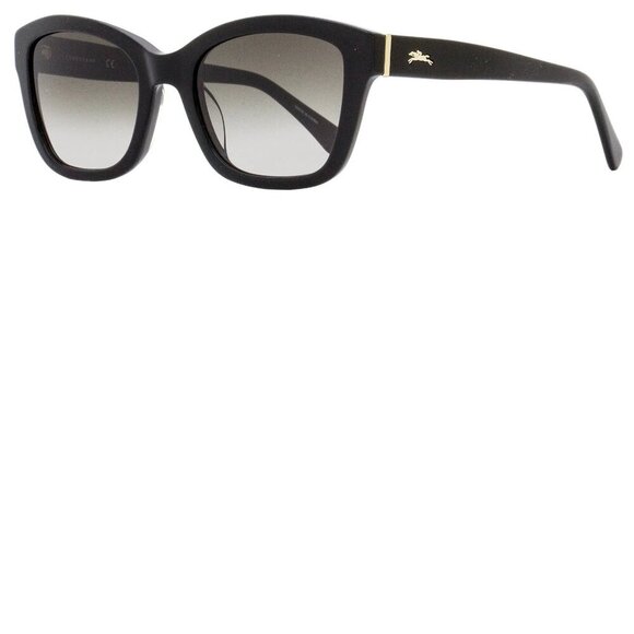 Longchamp Accessories - Longchamp Paris Black and Gold Sunglasses with Cat-Eye Style Brand New In Case
